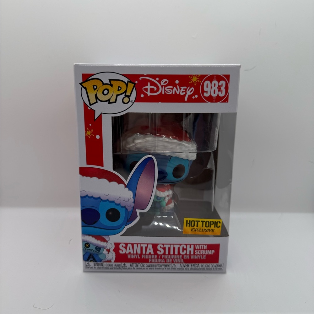 Santa Stitch 983 Funko Pop